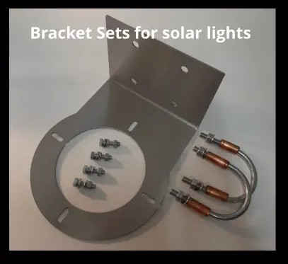 Bracket Sets for solar lights