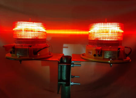 Double solar 10cd aviation light